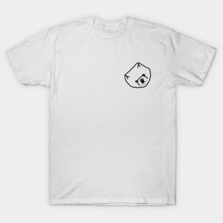 Pomeranian boo line T-Shirt